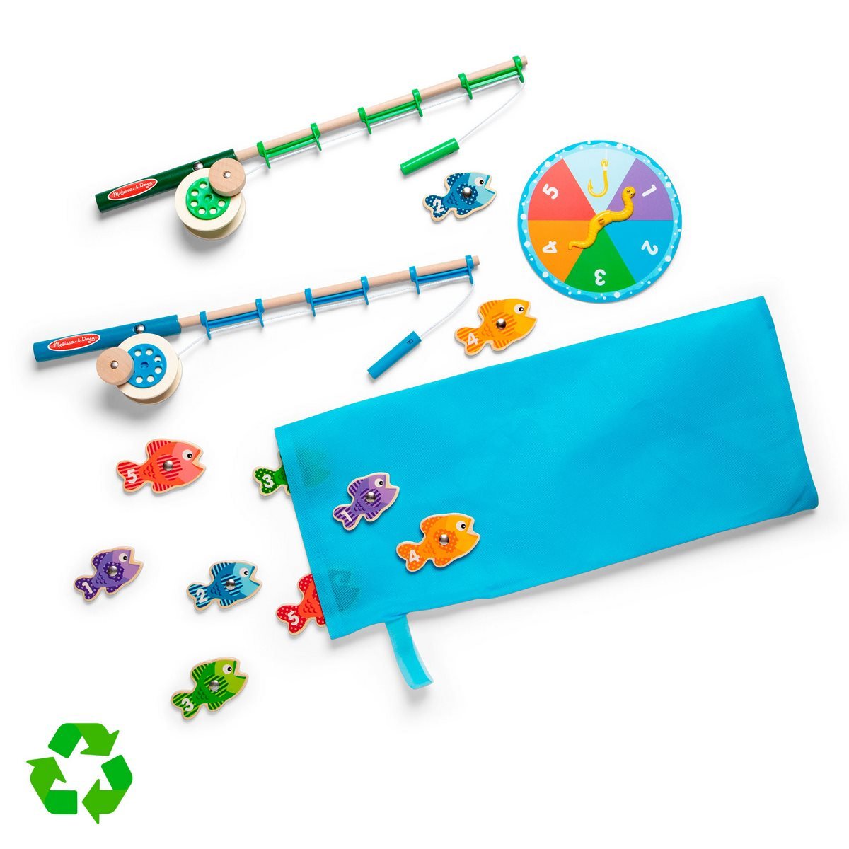 Juego De Pesca De Madera Melissa & Doug